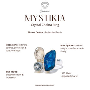 Mystika Crystal Chakra Ring