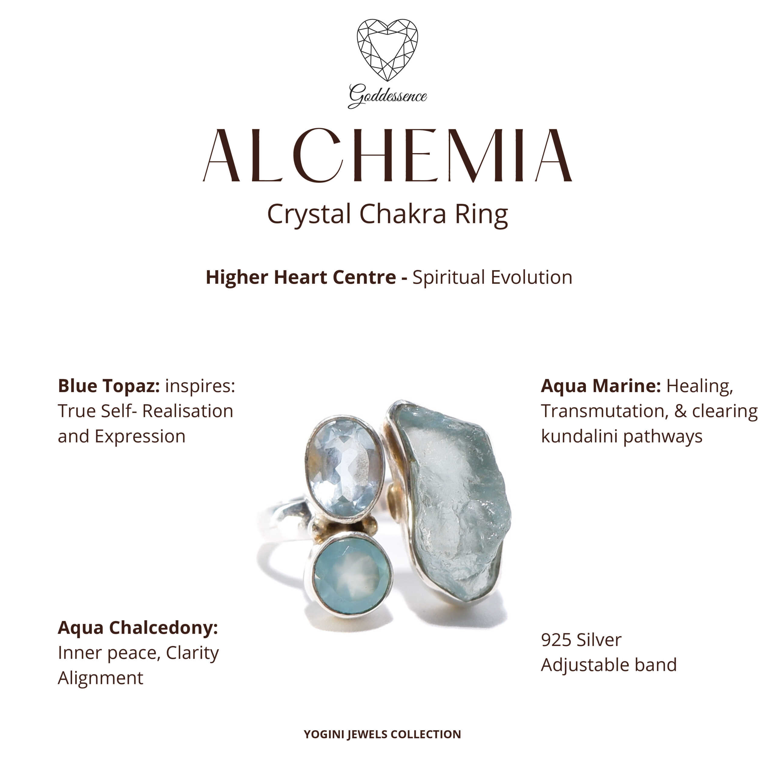 Alchemia Crystal Chakra Ring 2