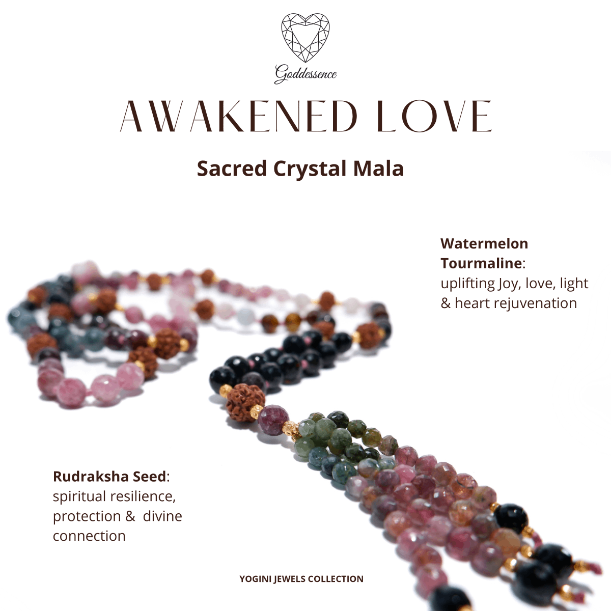 Goddessence® AWAKENED LOVE Mala 1 Goddessence® AWAKENED LOVE Mala