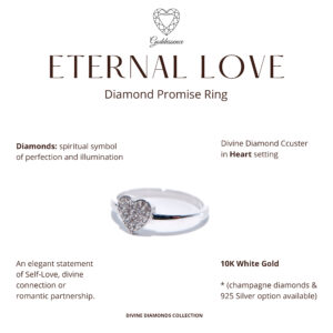 Eternal LOVE Diamond Ring – by Goddessence®