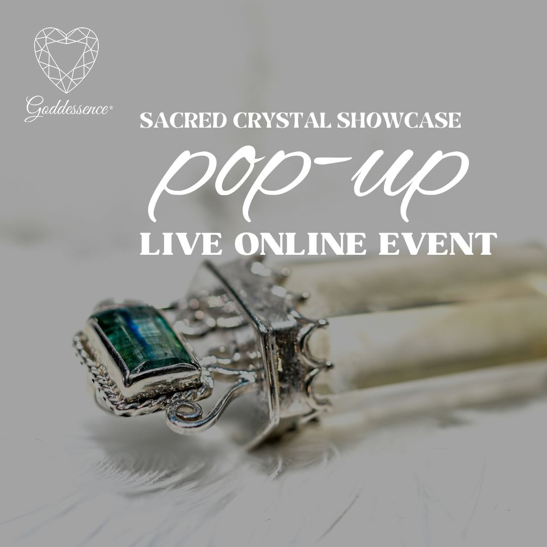 Pop-up crystal showcase- Live online event 16
