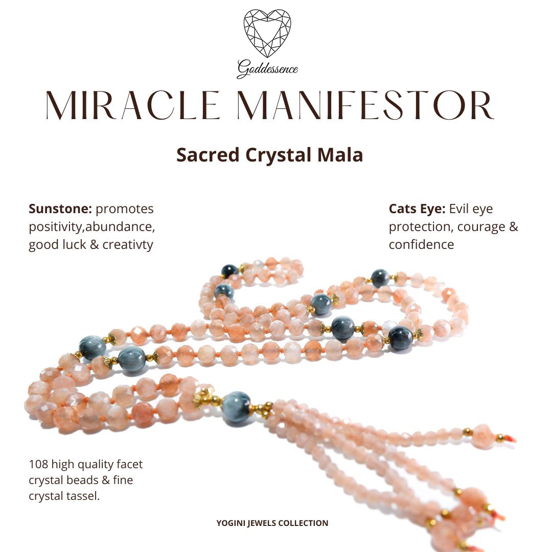 Goddessence® MIRACLE MANIFESTOR Mala 1 Goddessence® MIRACLE MANIFESTOR Mala